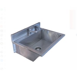 Lavatório Com 01 torneira e Dosador 50cm - Construinox